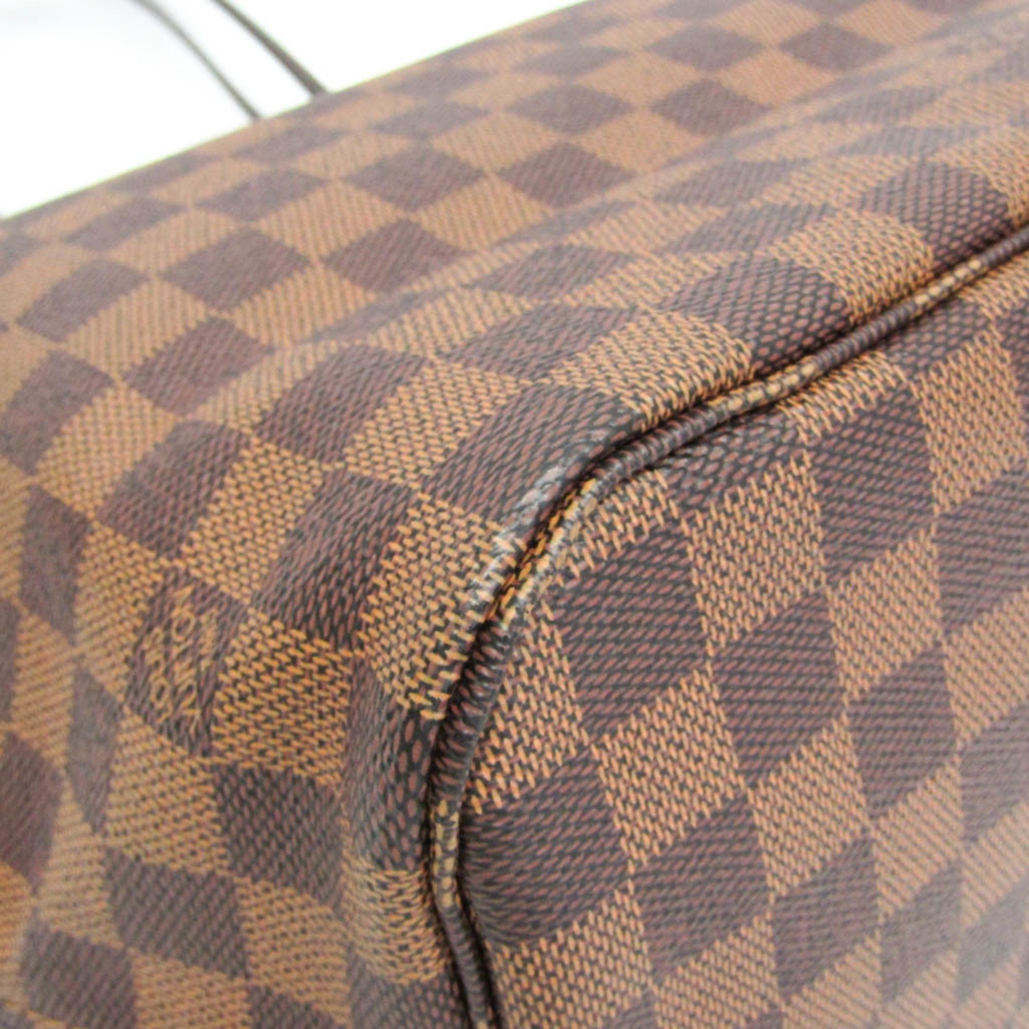 Louis Vuitton Louis Vuitton Damier Neverfull MM N51105 Women's Tote Bag Brown Size ONE SIZE - 4 Thumbnail