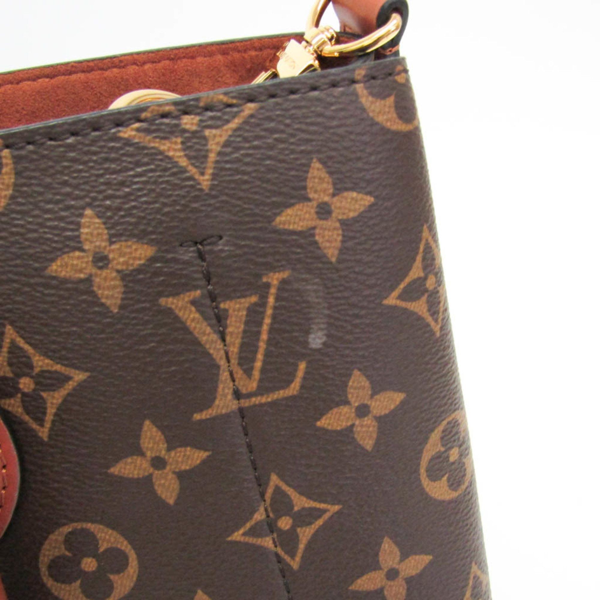 Louis Vuitton Louis Vuitton Monogram Flower Tote M43770 Women's Handbag,Shoulder Bag Brown,Monogram Size ONE SIZE - 14 Thumbnail