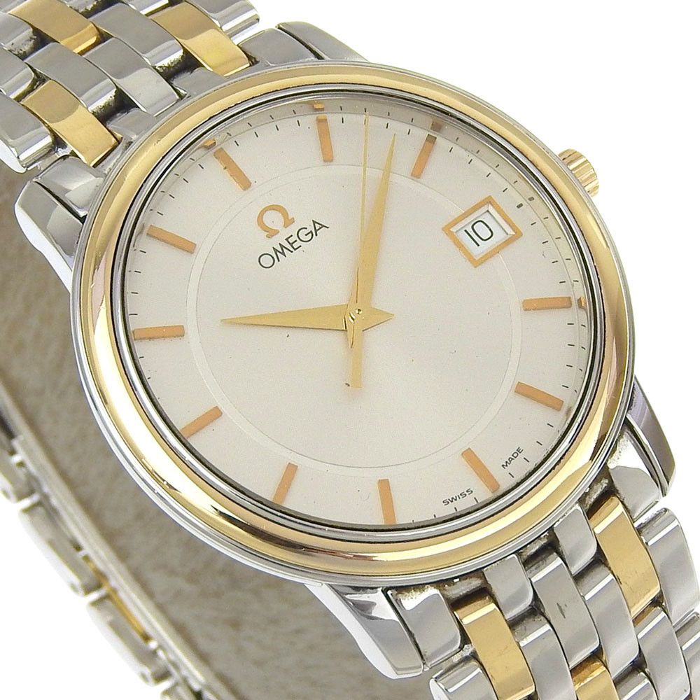Omega Omega Omega De Ville Prestige Stainless Steel Watch Metal Quartz 4310.31 Size ONE SIZE - 3 Thumbnail