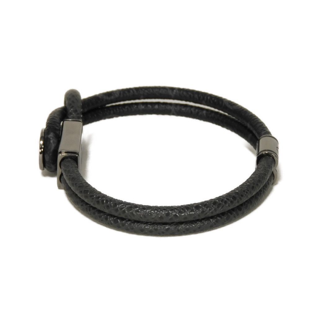 Louis Vuitton Louis Vuitton Louis Vuitton BRACELET LOOP IT Taiga Monogram Bracelet Leather Bracelet M6780E Size ONE SIZE - 2 Thumbnail