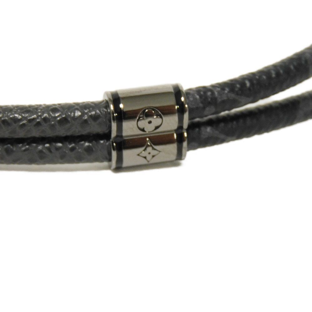 Louis Vuitton Louis Vuitton Louis Vuitton BRACELET LOOP IT Taiga Monogram Bracelet Leather Bracelet M6780E Size ONE SIZE - 8 Thumbnail