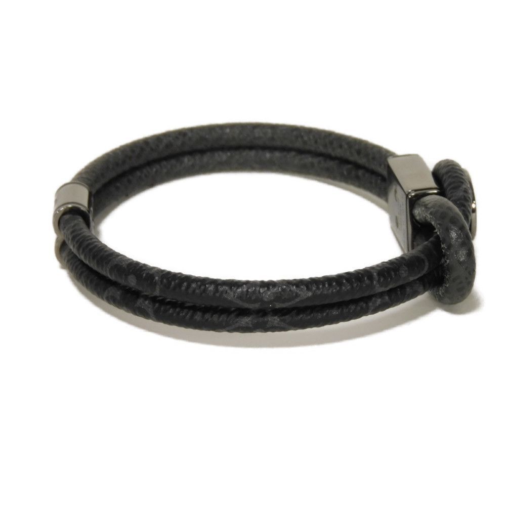 Louis Vuitton Louis Vuitton Louis Vuitton BRACELET LOOP IT Taiga Monogram Bracelet Leather Bracelet M6780E Size ONE SIZE - 4 Thumbnail