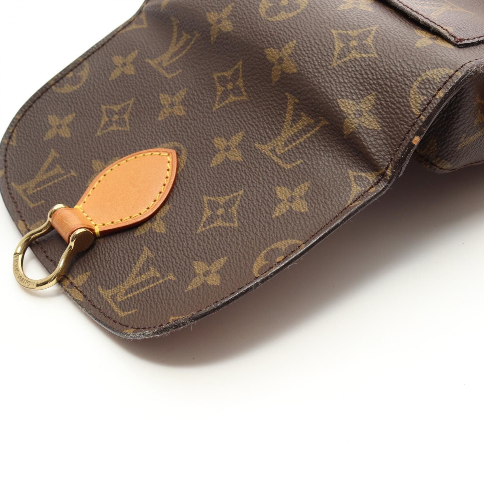 Louis Vuitton Louis Vuitton Louis Vuitton Saint Cloud PM Monogram Shoulder Bag Canvas Shoulder Bag M51244 Size ONE SIZE - 9 Thumbnail