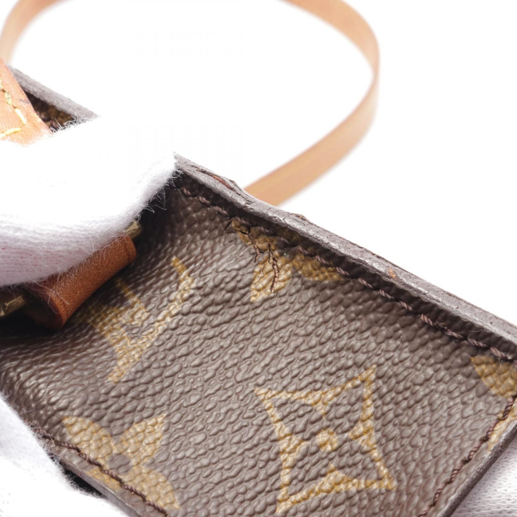 Louis Vuitton Louis Vuitton Louis Vuitton Saint Cloud PM Monogram Shoulder Bag Canvas Shoulder Bag M51244 Size ONE SIZE - 5 Thumbnail