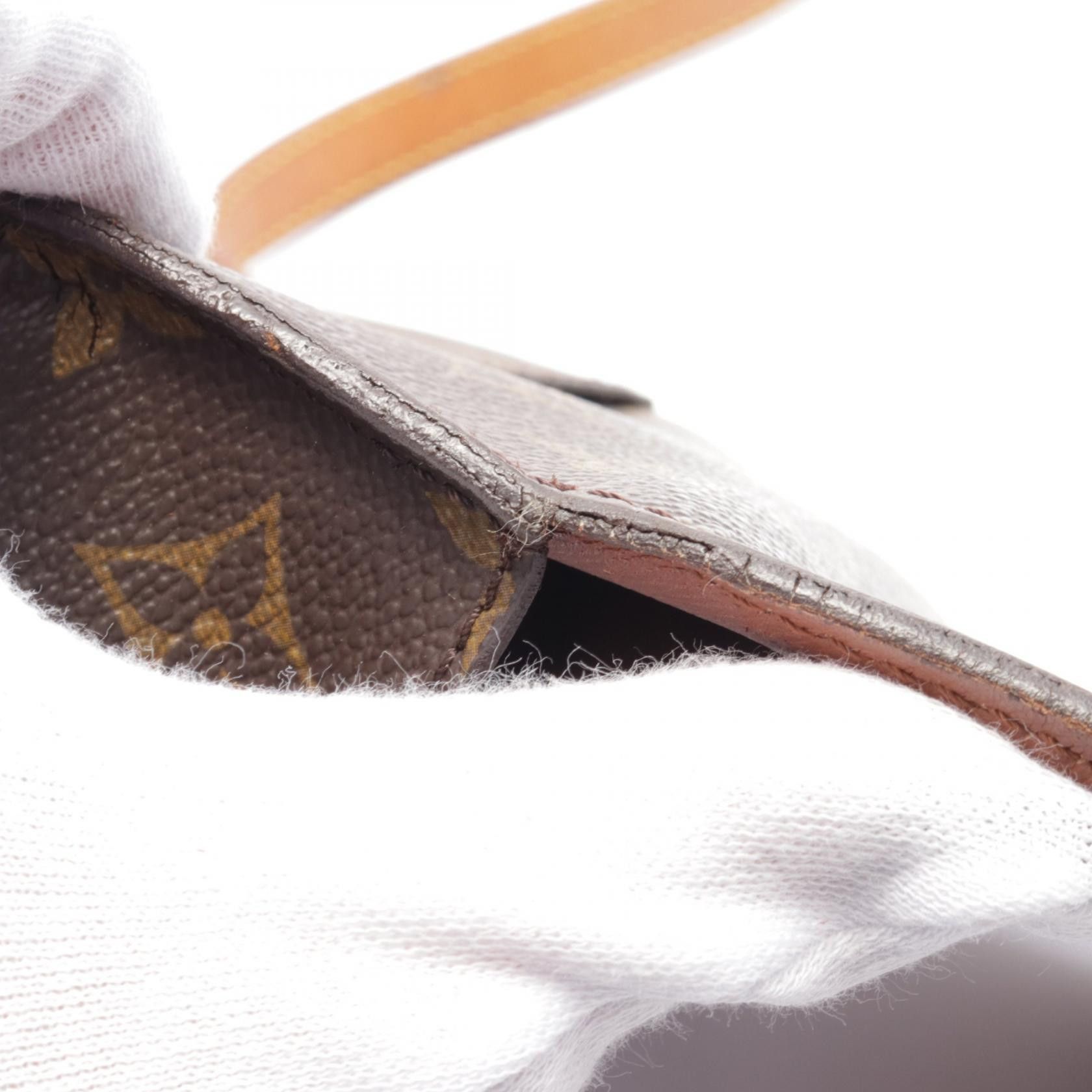 Louis Vuitton Louis Vuitton Louis Vuitton Saint Cloud PM Monogram Shoulder Bag Canvas Shoulder Bag M51244 Size ONE SIZE - 6 Thumbnail
