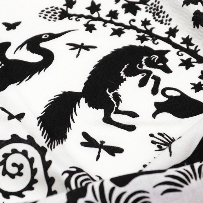 Hermes Hermes Hermes Sous le Charme d'Orphee Cashmere Silk Scarf Others Scarf Size ONE SIZE - 8 Thumbnail