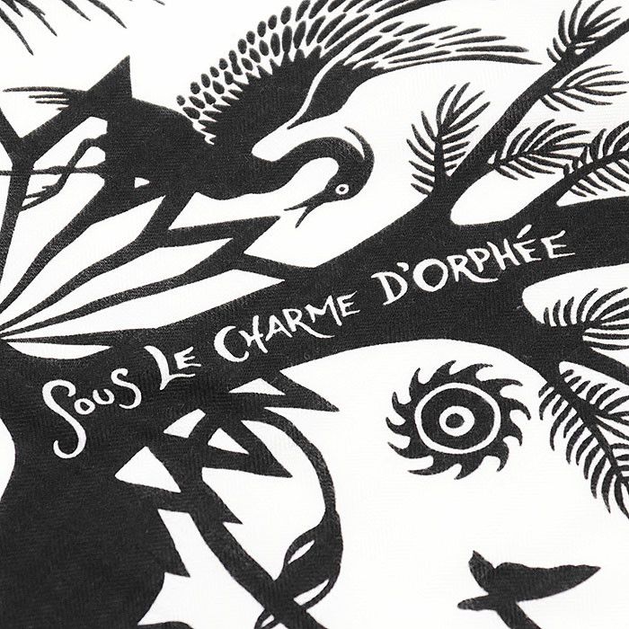 Hermes Hermes Hermes Sous le Charme d'Orphee Cashmere Silk Scarf Others Scarf Size ONE SIZE - 5 Thumbnail