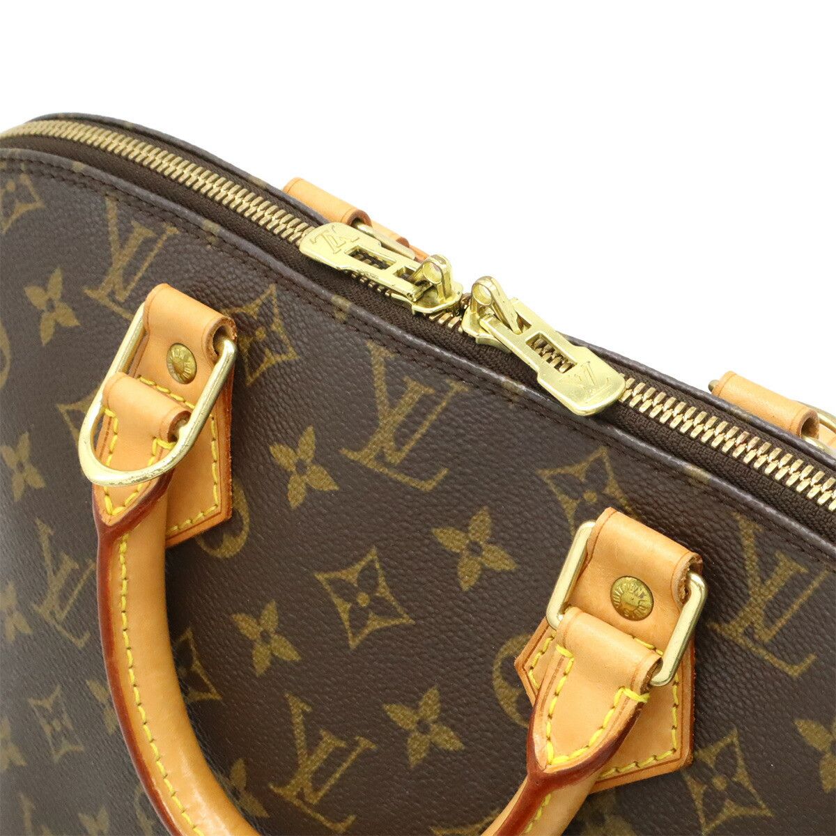 Louis Vuitton Louis Vuitton Louis Vuitton Alma Monogram Handbag Canvas Handbag M51130 Size ONE SIZE - 5 Thumbnail