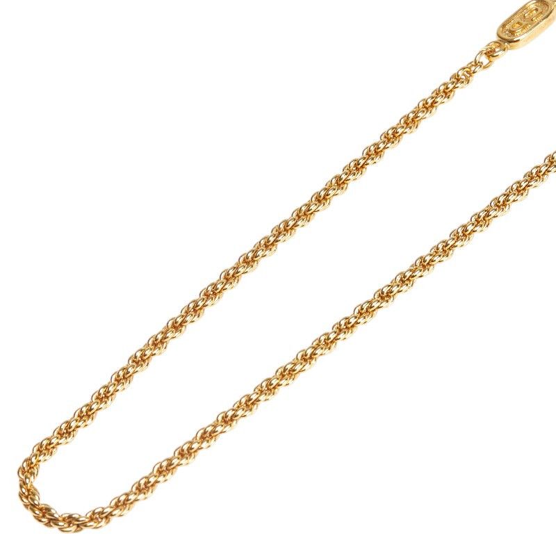 Dior Dior Dior CD Logo Plate Necklace Metal Necklace DUTY FREE for USA Size ONE SIZE - 2 Thumbnail