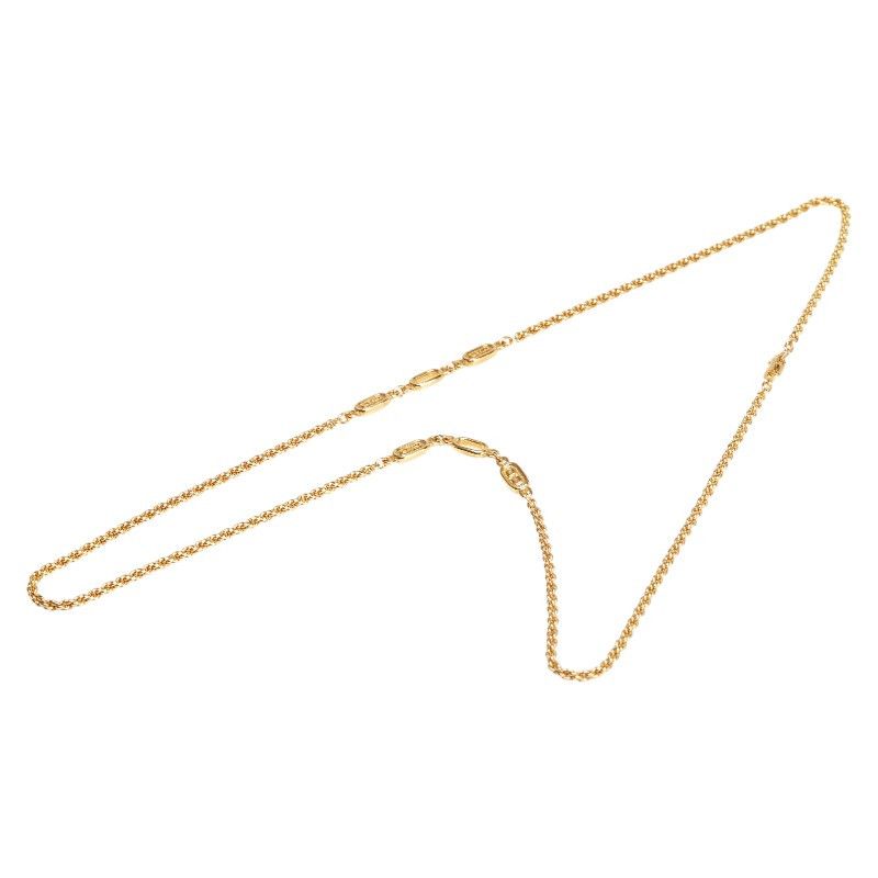 Dior Dior Dior CD Logo Plate Necklace Metal Necklace DUTY FREE for USA Size ONE SIZE - 5 Thumbnail