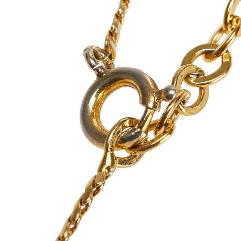 Dior Dior Dior CD Logo Stone Necklace Metal Necklace DUTY FREE for USA Size ONE SIZE - 5 Thumbnail