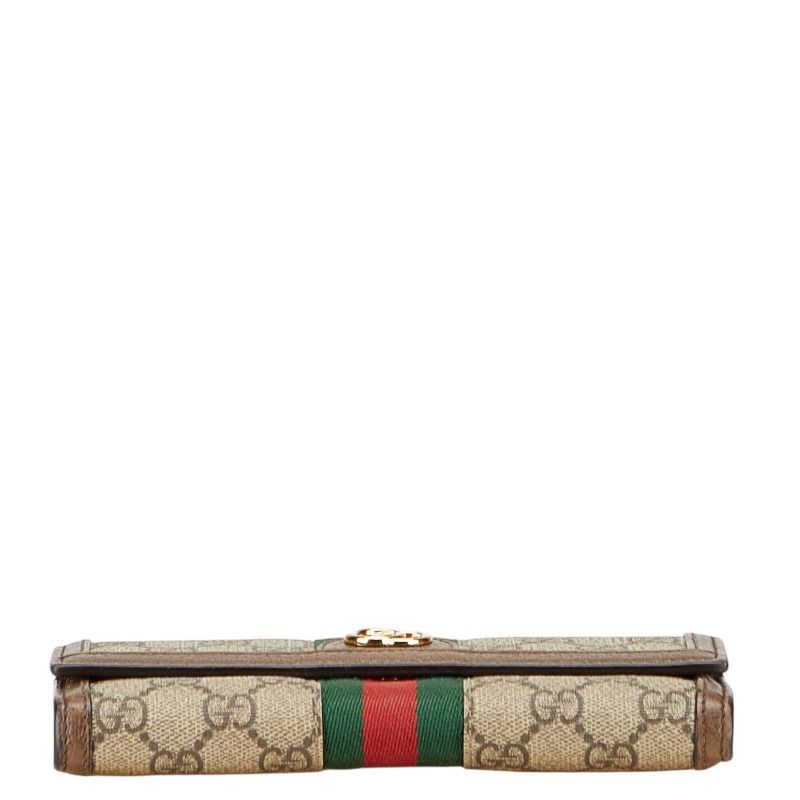 Gucci Gucci Gucci Ophidia GG Supreme Long Wallet Canvas Long Wallet 523153 Size ONE SIZE - 3 Thumbnail