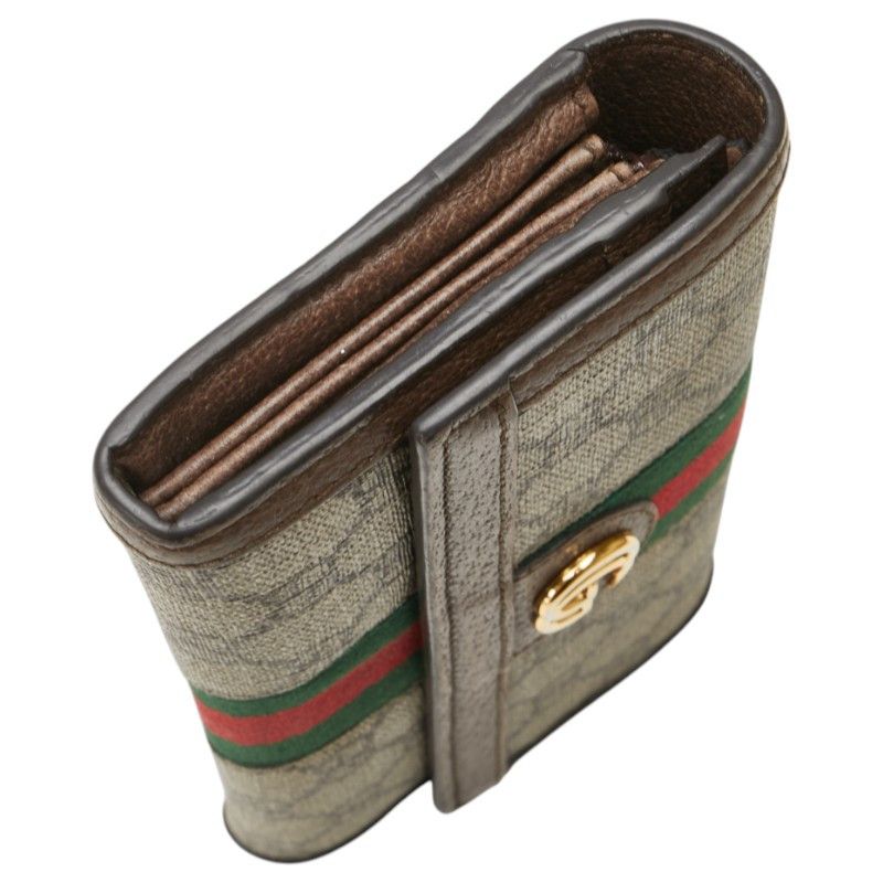 Gucci Gucci Gucci Ophidia GG Supreme Long Wallet Canvas Long Wallet 523153 Size ONE SIZE - 5 Thumbnail