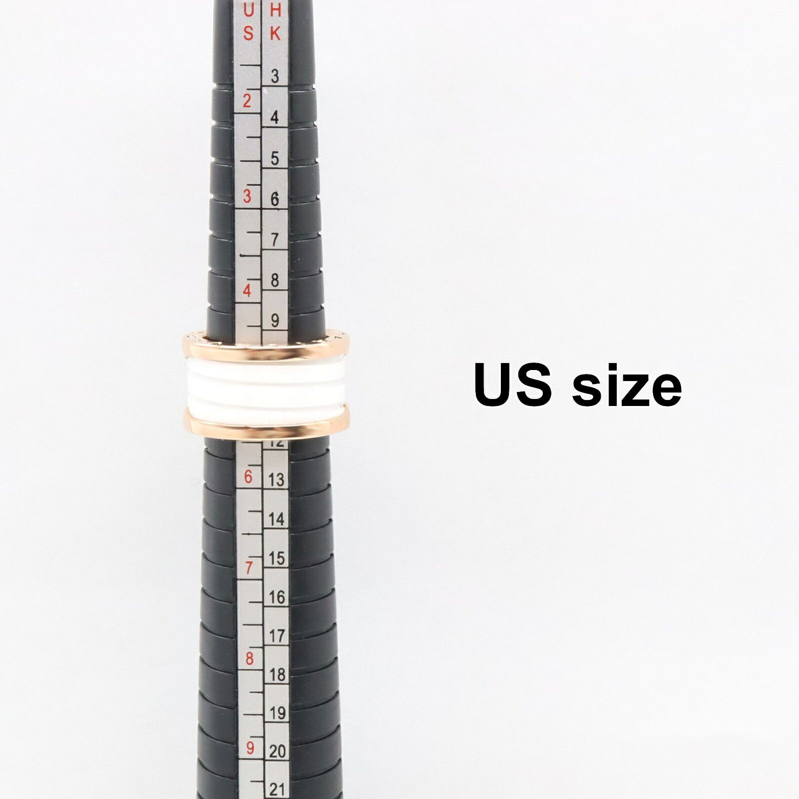 Bvlgari Bvlgari BVLGARI B-zero1 Au750 Ceramic Ring Size 9 Ceramic Ring DUTY FREE for USA Size ONE SIZE - 5 Thumbnail