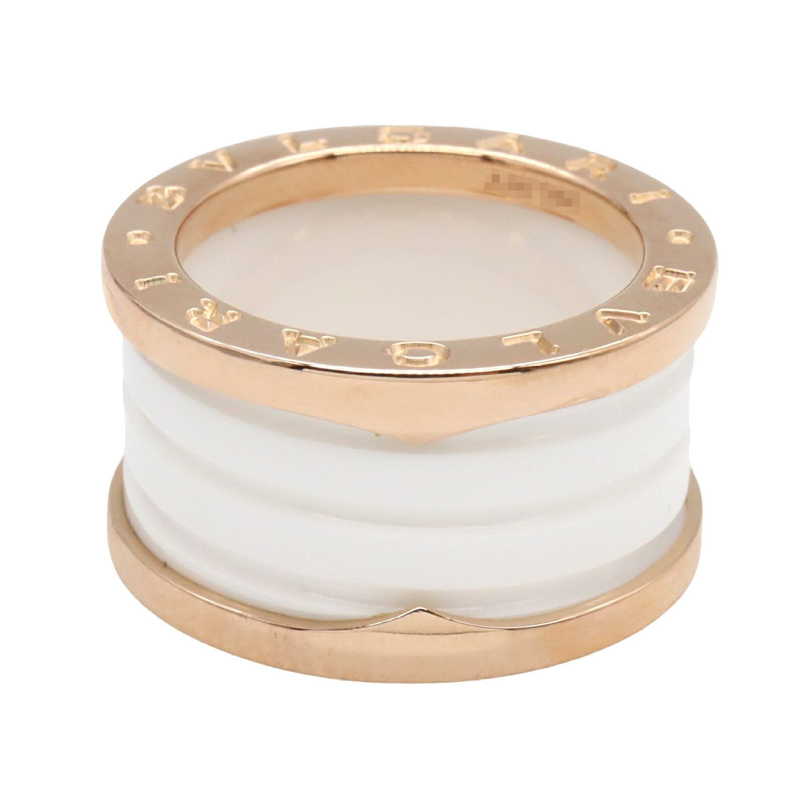Bvlgari Bvlgari BVLGARI B-zero1 Au750 Ceramic Ring Size 9 Ceramic Ring DUTY FREE for USA Size ONE SIZE - 2 Thumbnail