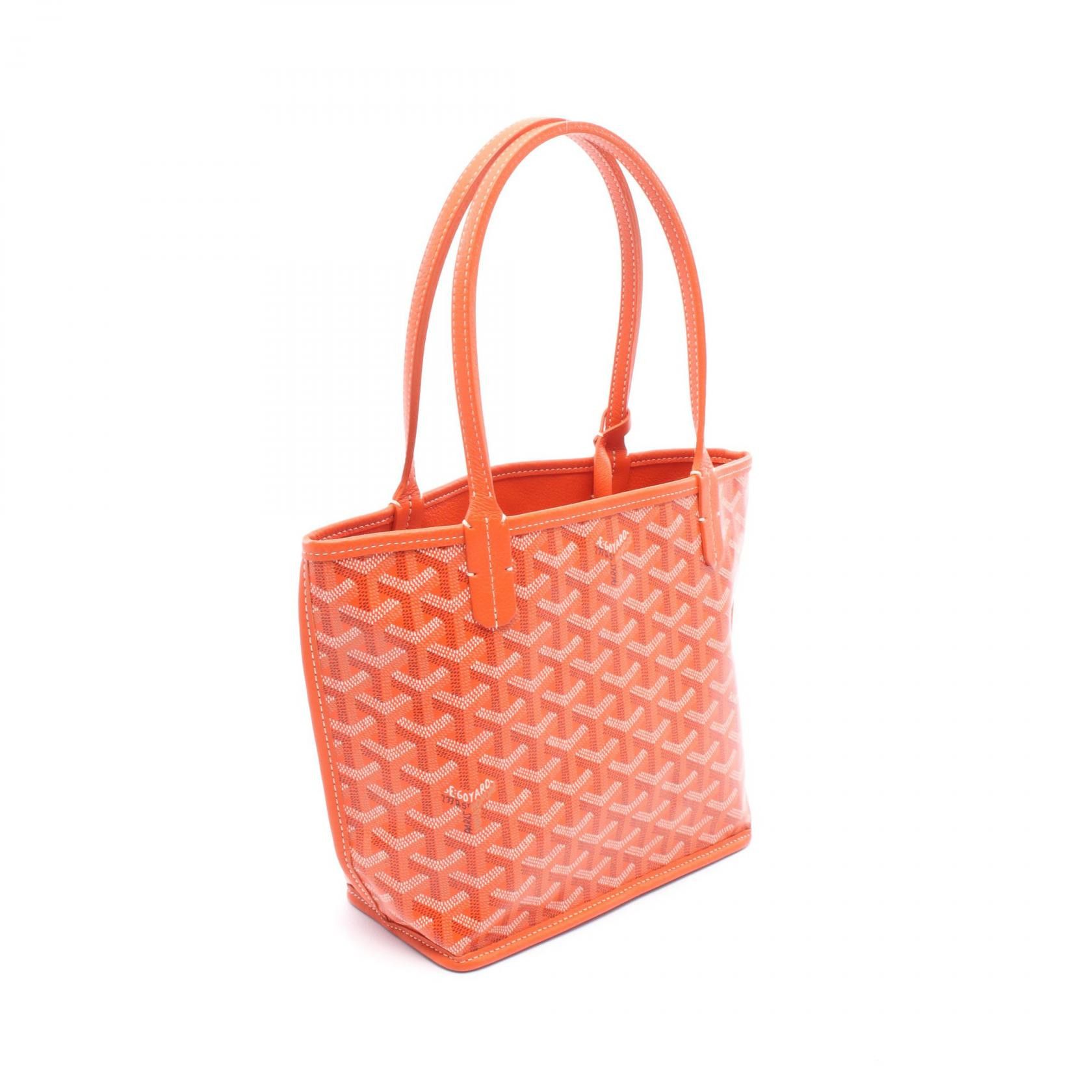 Goyard Goyard Goyard Anjou PVC Coated Canvas Handbag Canvas Handbag Size ONE SIZE - 2 Thumbnail