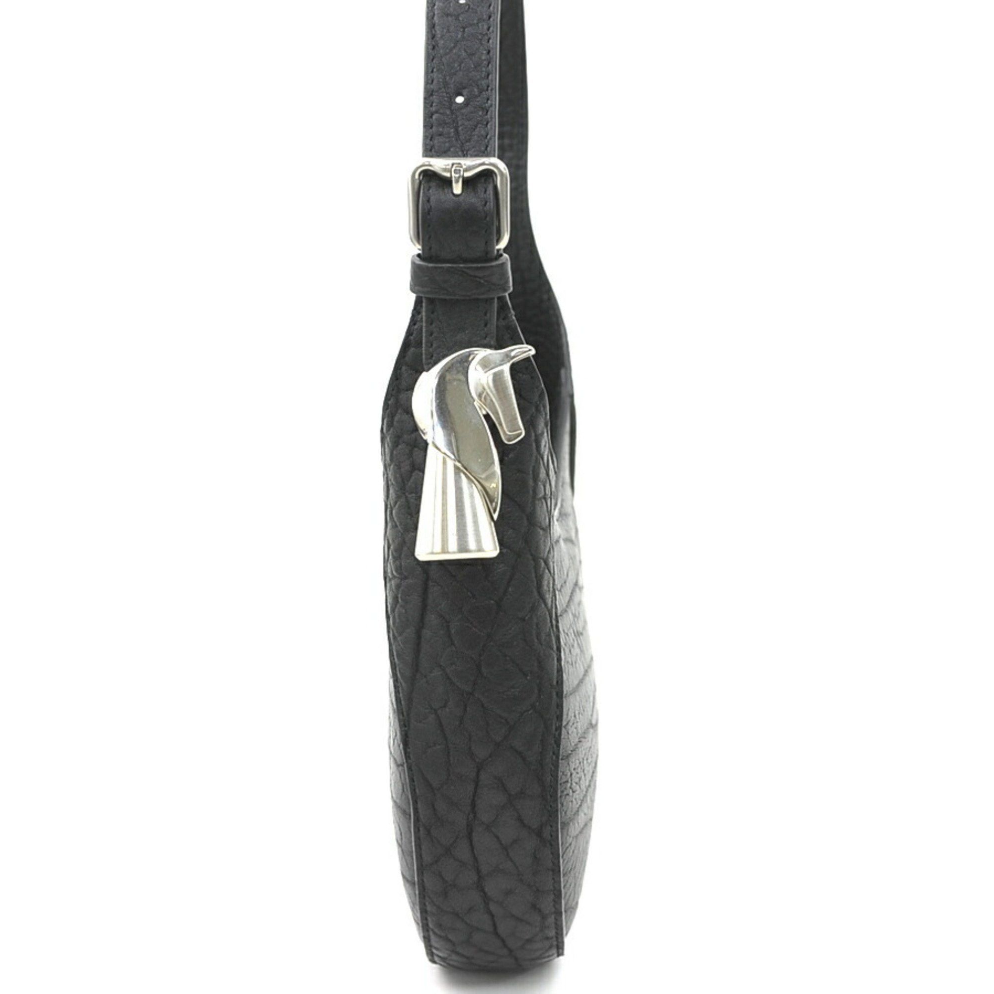 Burberry Burberry Shoulder Bag, Leather, Black, Women's, 56242g Size ONE SIZE - 2 Thumbnail