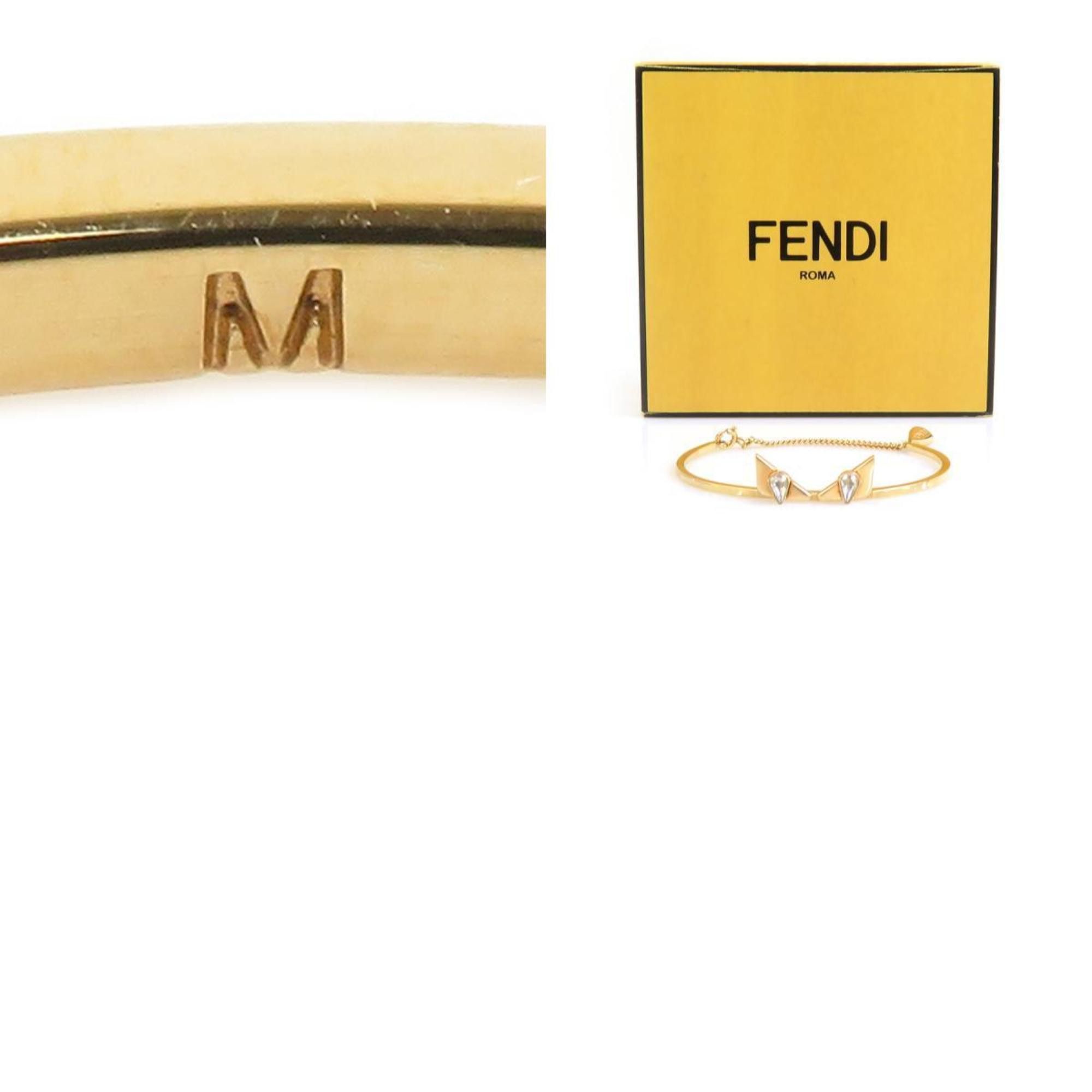 Fendi Fendi Monster Bugs Eye Metal Gold Bracelet for Women 56254k Size ONE SIZE - 5 Thumbnail
