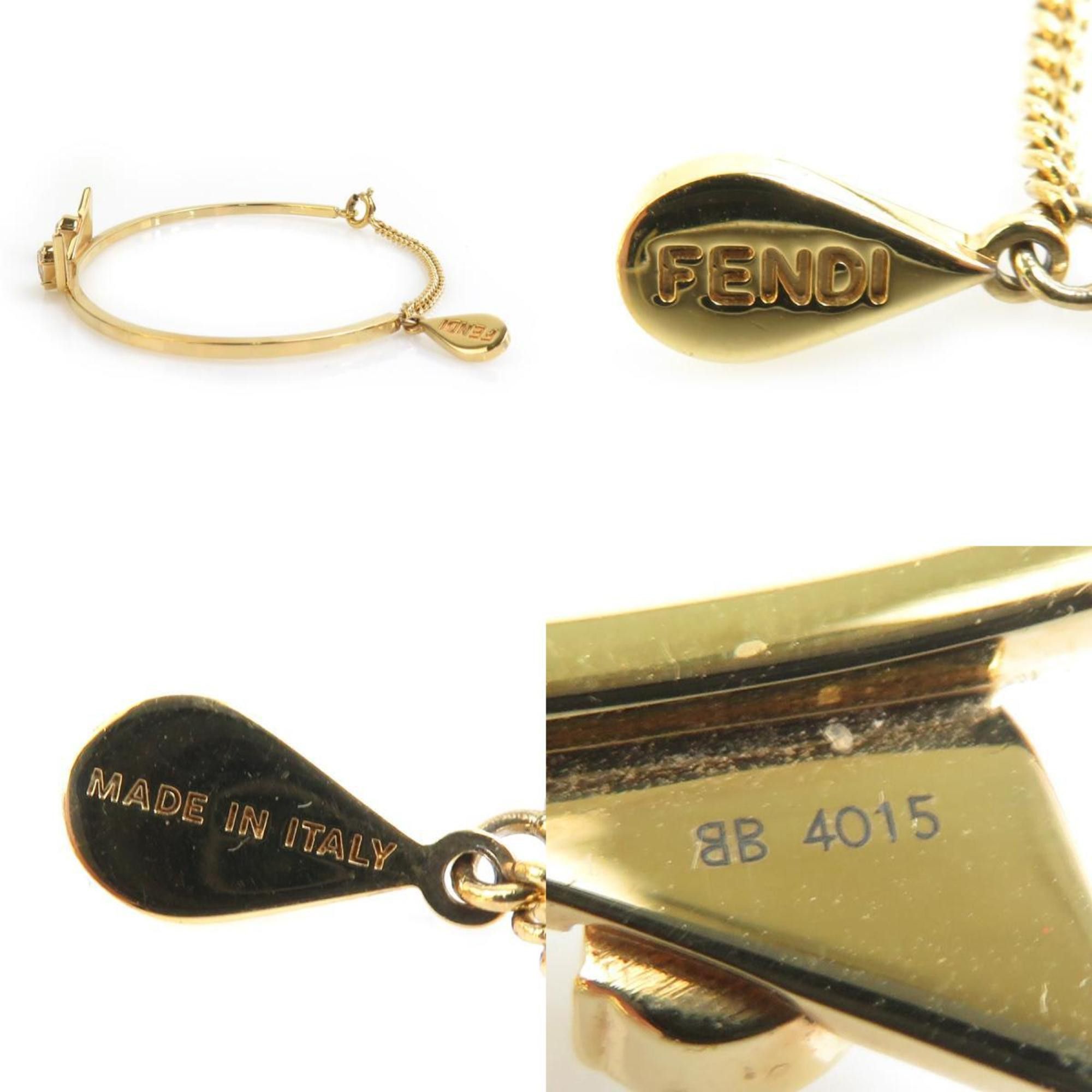 Fendi Fendi Monster Bugs Eye Metal Gold Bracelet for Women 56254k Size ONE SIZE - 4 Thumbnail
