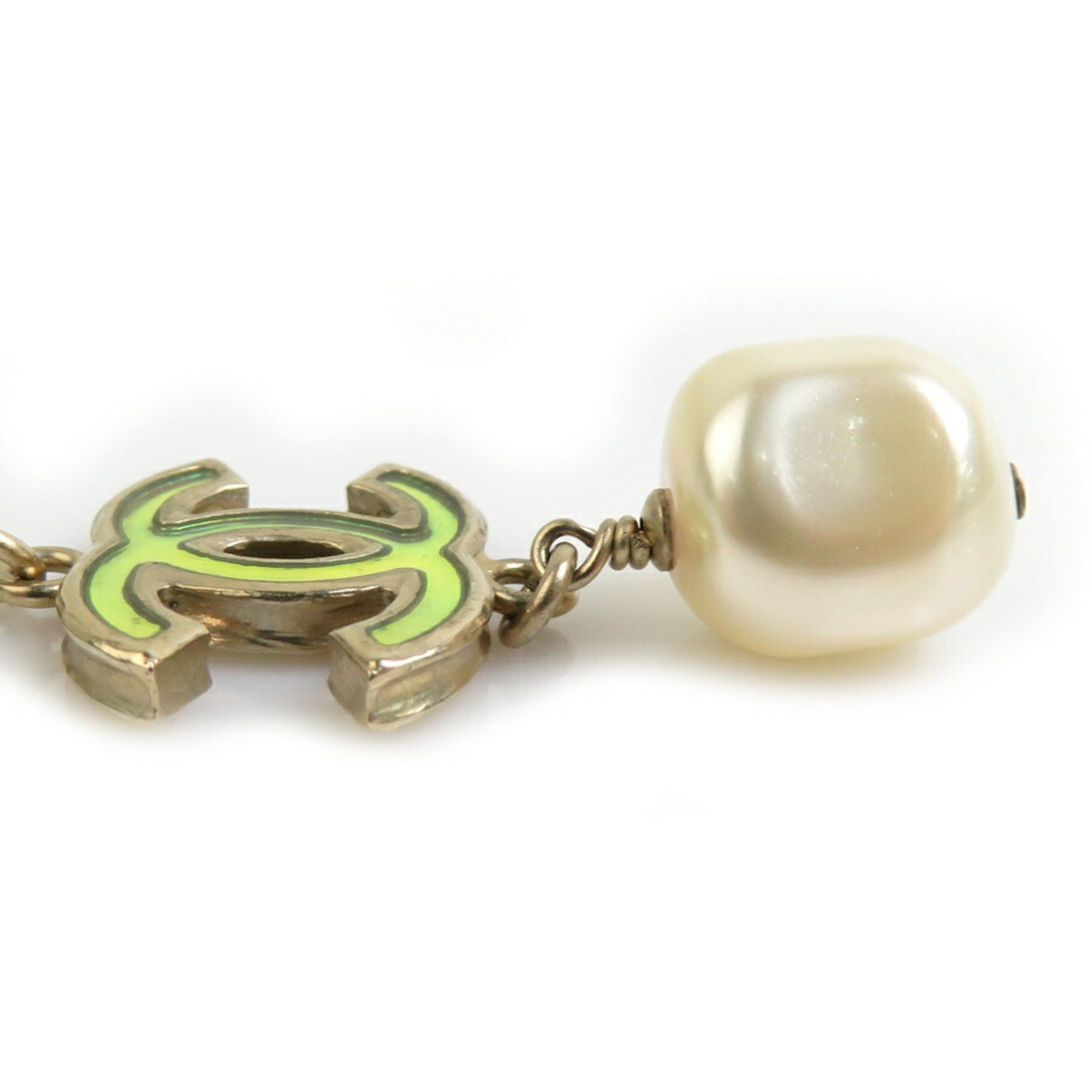 Chanel CHANEL Necklace, Metal, Faux Pearl, Gold, Women's, 56260g Size ONE SIZE - 3 Thumbnail