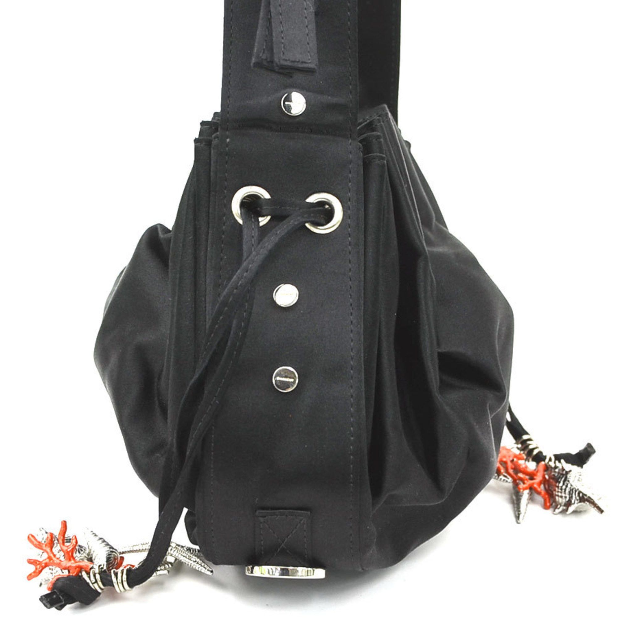 Givenchy Givenchy shoulder bag in black satin, women's size 56243g Size ONE SIZE - 2 Thumbnail