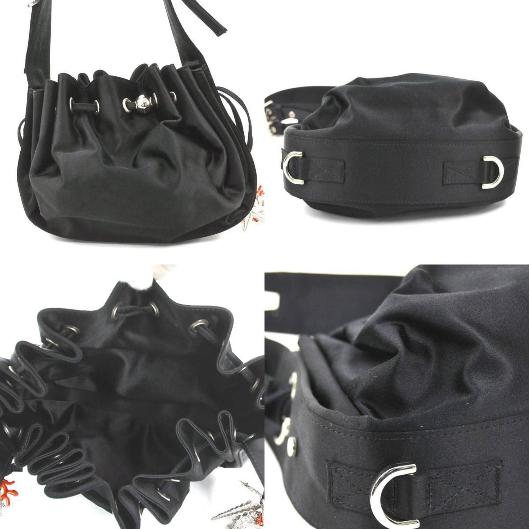 Givenchy Givenchy shoulder bag in black satin, women's size 56243g Size ONE SIZE - 3 Thumbnail