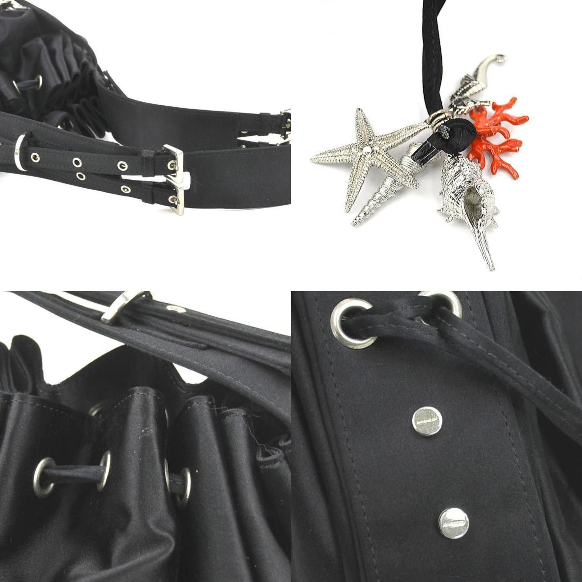 Givenchy Givenchy shoulder bag in black satin, women's size 56243g Size ONE SIZE - 4 Thumbnail
