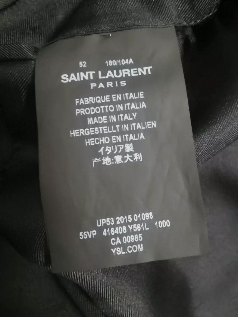 Saint Laurent Paris Saint Laurent Paris SLP Show Blazer Size US XL / EU 56 / 4 - 8 Thumbnail