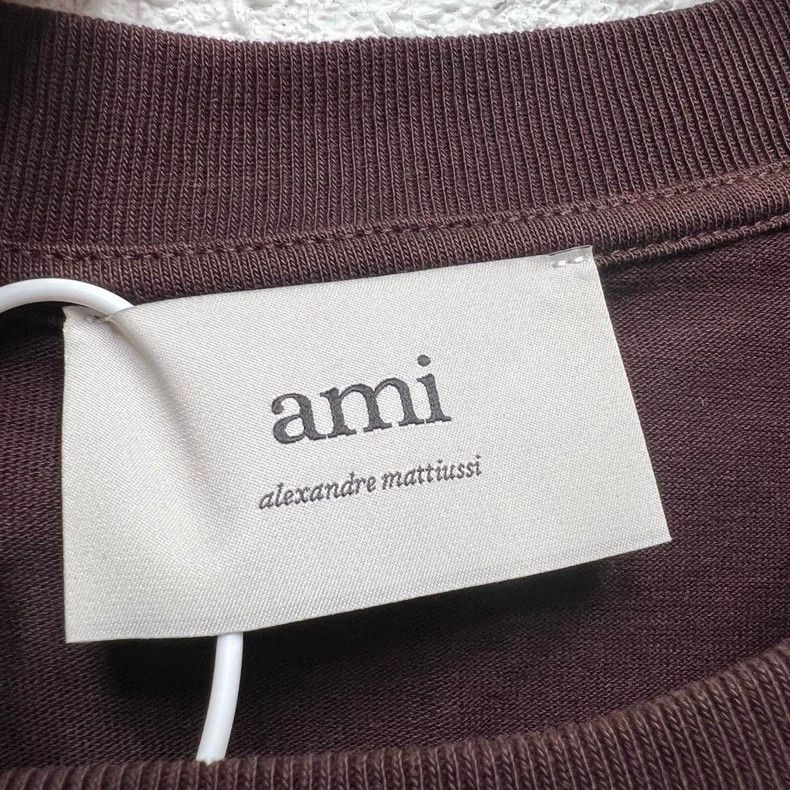 AMI AMI Heart Embroidery Short Sleeve T-Shirt Size US XL / EU 56 / 4 - 3 Thumbnail