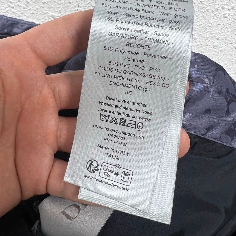 Dior Dior Monogram Logo Puffer Down Vest Size US M / EU 48-50 / 2 - 7 Thumbnail