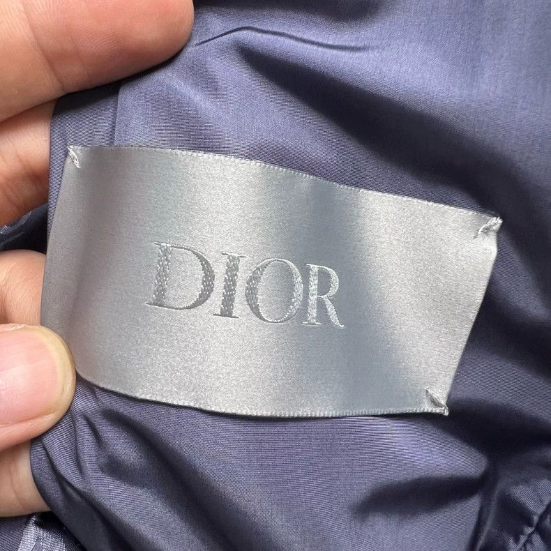 Dior Dior Logo Puffer Jacket with Knit Sleeves Size US XXL / EU 58 / 5 - 4 Thumbnail