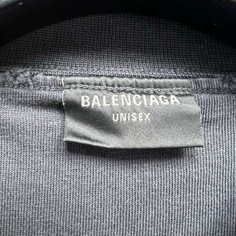 Balenciaga Balenciaga See Now Buy Now Black Tee Size US S / EU 44-46 / 1 - 3 Thumbnail