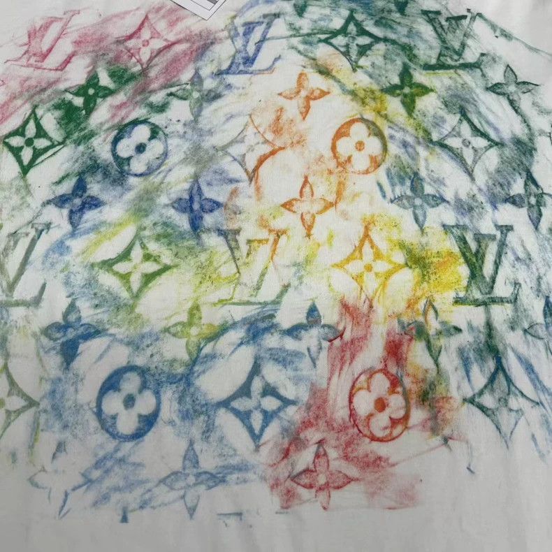 Louis Vuitton Louis Vuitton Crayon Logo Short Sleeve Tee Size US XXL / EU 58 / 5 - 3 Thumbnail