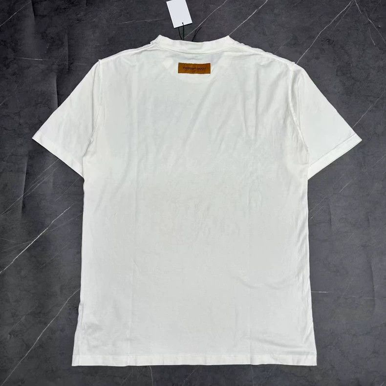 Louis Vuitton Louis Vuitton Crayon Logo Short Sleeve Tee Size US XXL / EU 58 / 5 - 2 Thumbnail