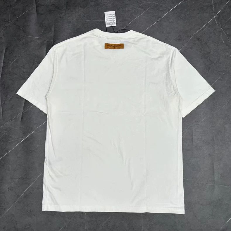 Louis Vuitton Louis Vuitton Flame Graphic Short Sleeve Tee Size US XL / EU 56 / 4 - 4 Thumbnail