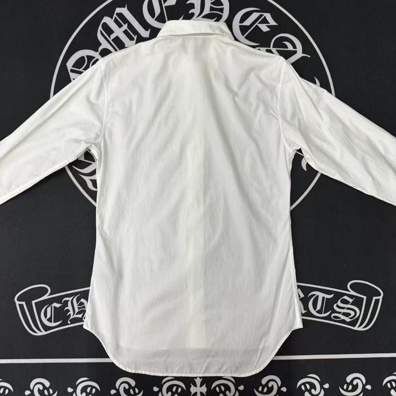 Dior Dior White Logo Embroidered Shirt Size US M / EU 48-50 / 2 - 3 Thumbnail