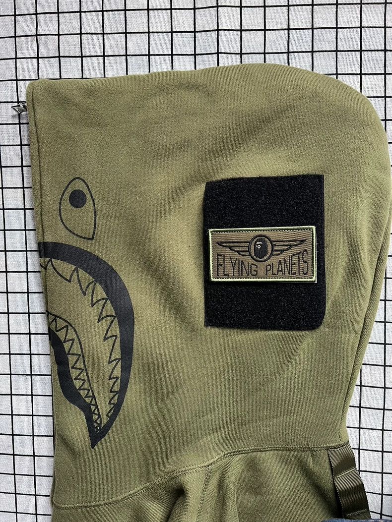 Bape Bape Pilot Shark Hooded Jacket Size US XL / EU 56 / 4 - 4 Thumbnail