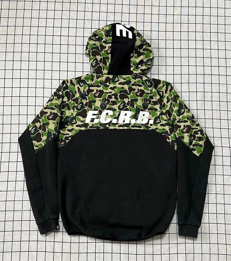 Bape BAPE FCRB Camo Zip Hoodie Jacket Size US M / EU 48-50 / 2 - 2 Thumbnail