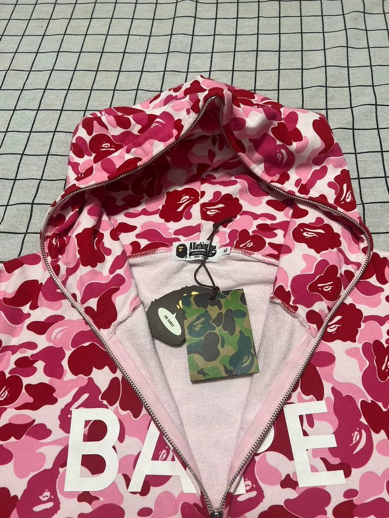 Bape Bape ABC Pink Camo Hoodie Jacket Size US XL / EU 56 / 4 - 4 Thumbnail