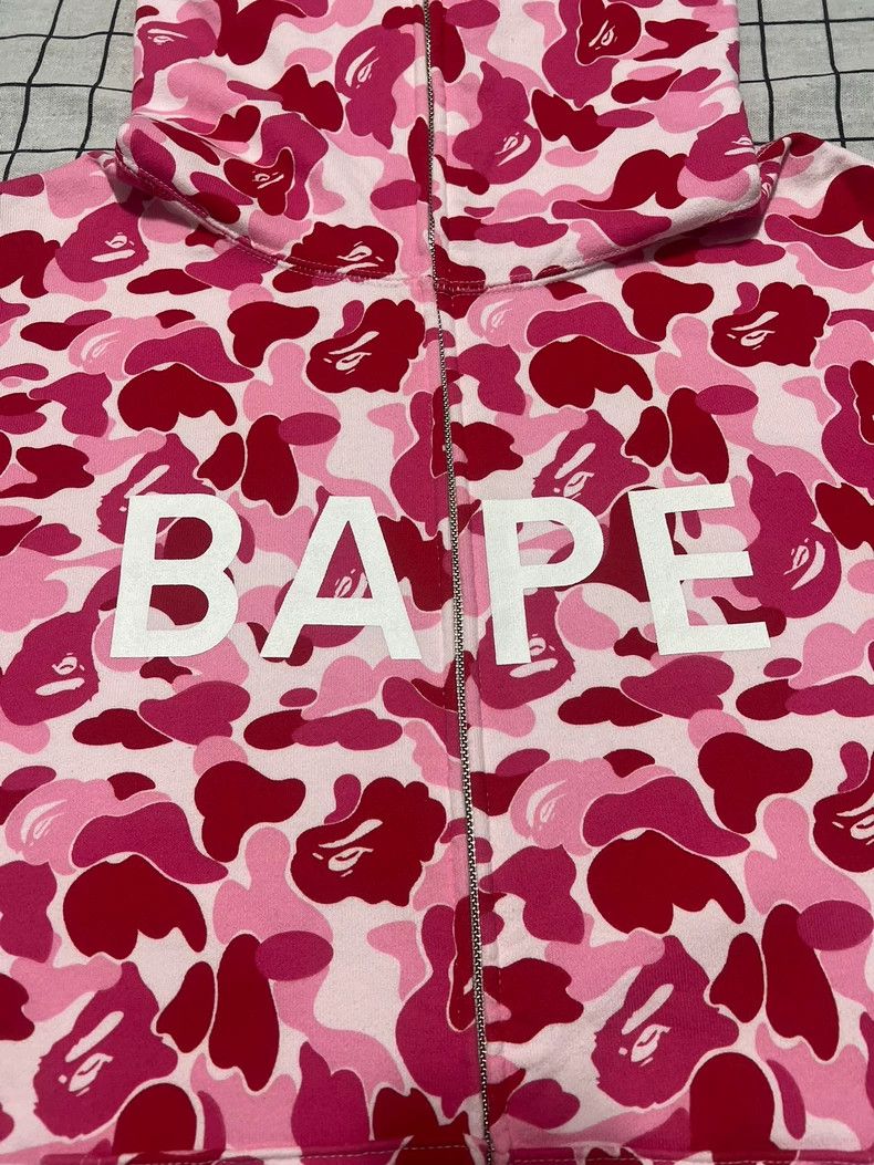 Bape Bape ABC Pink Camo Hoodie Jacket Size US XL / EU 56 / 4 - 2 Thumbnail