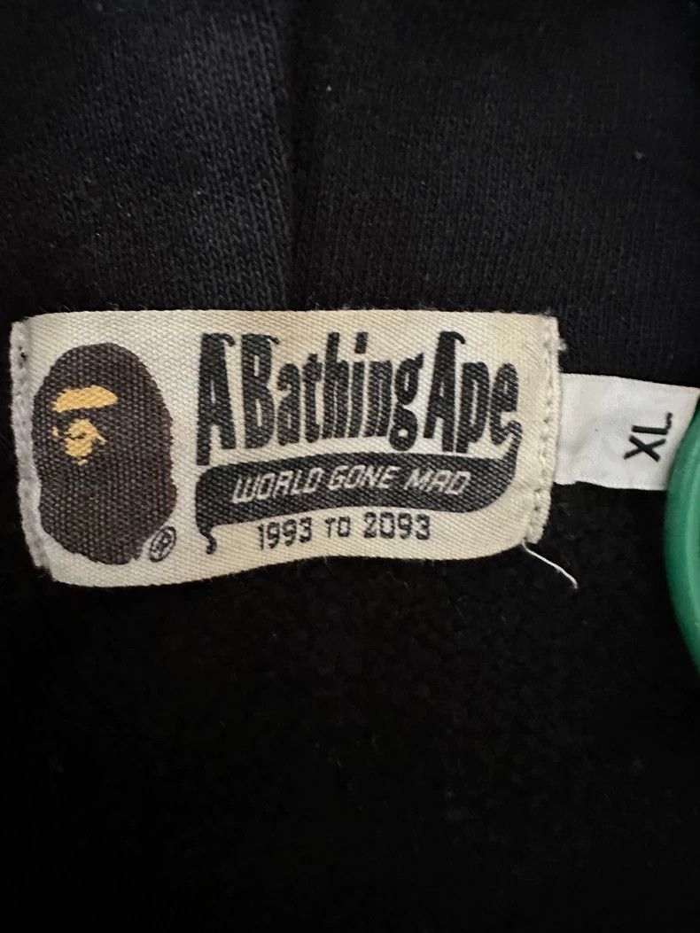 Bape Bape Black Shark Zip-Up Hoodie Size US XL / EU 56 / 4 - 5 Thumbnail