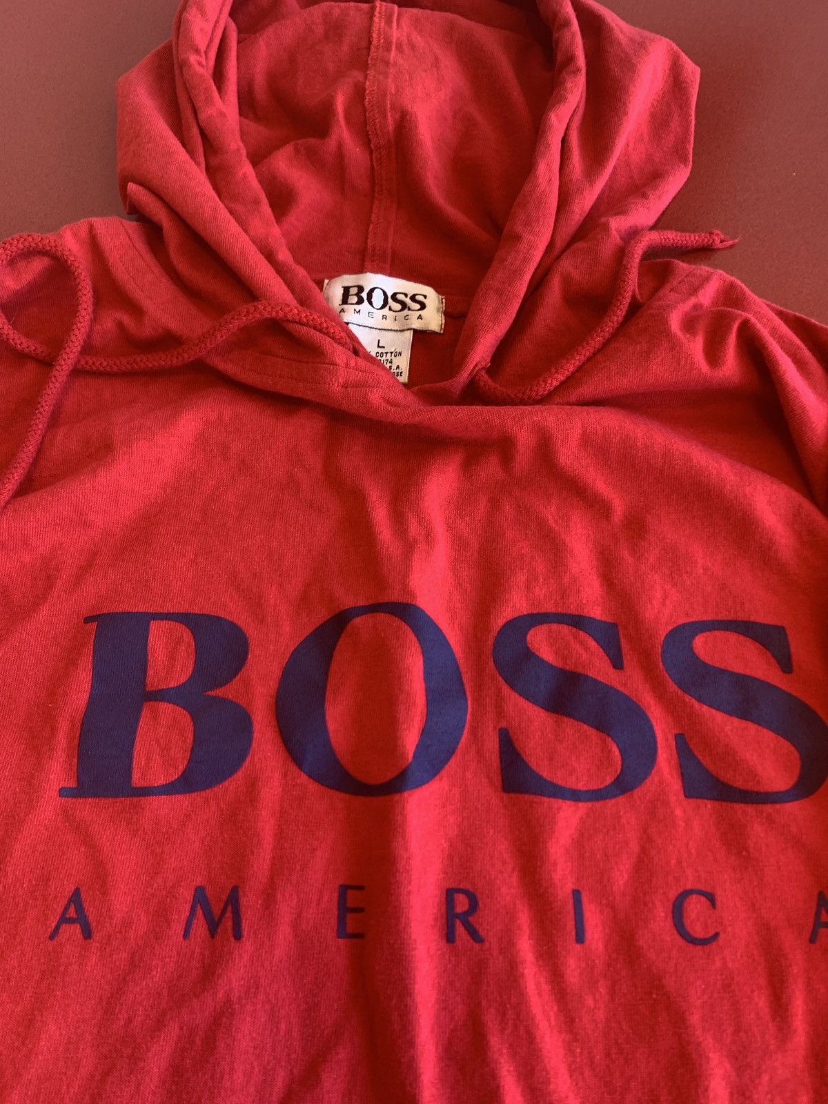 Hugo Boss Vintage Boss America Hoodie Size US L / EU 52-54 / 3 - 2 Preview