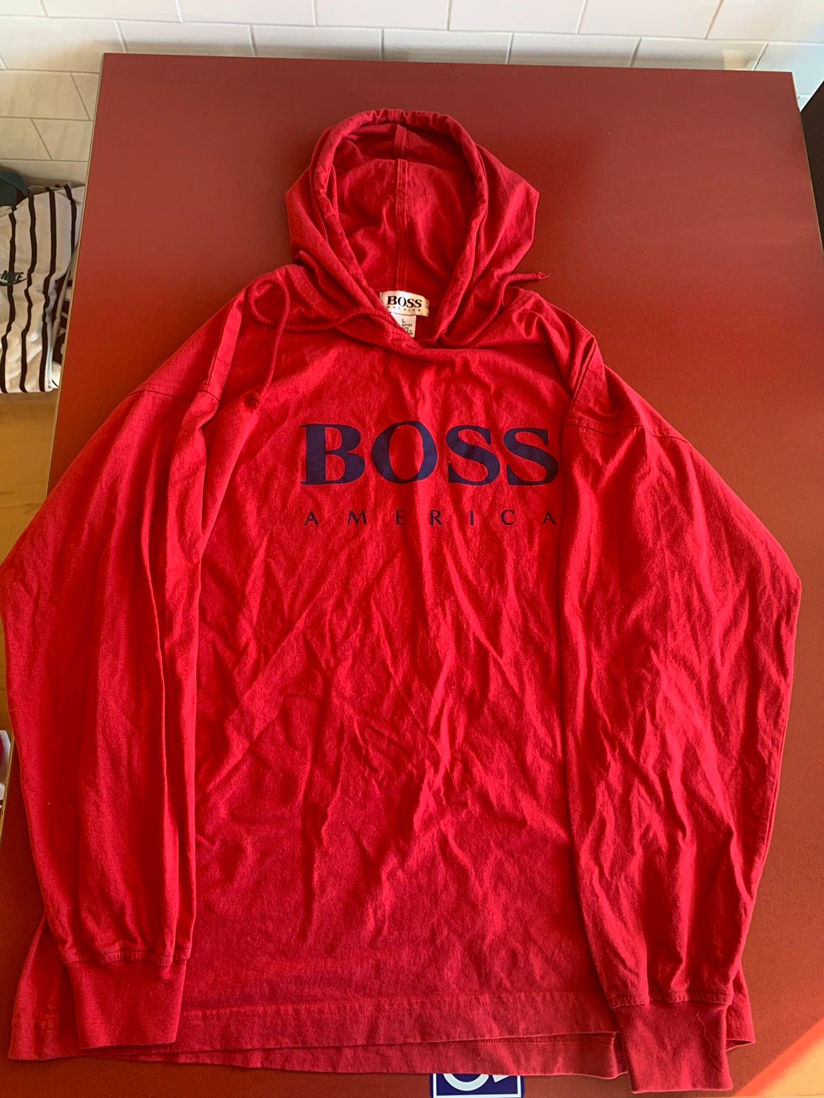 Hugo Boss Vintage Boss America Hoodie Size US L / EU 52-54 / 3 - 1 Preview