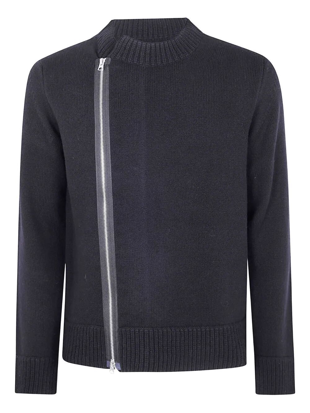 Sacai WOOL KNIT BLOUSON Size US M / EU 48-50 / 2 - 4 Thumbnail