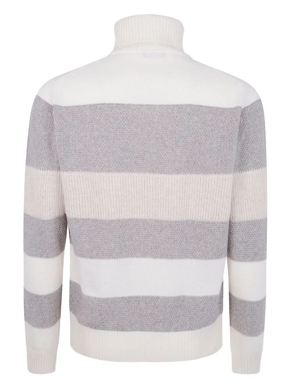 Barba Napoli TURTLE NECK ORIZONTAL STRIPES SWEATER Size US L / EU 52-54 / 3 - 5 Thumbnail