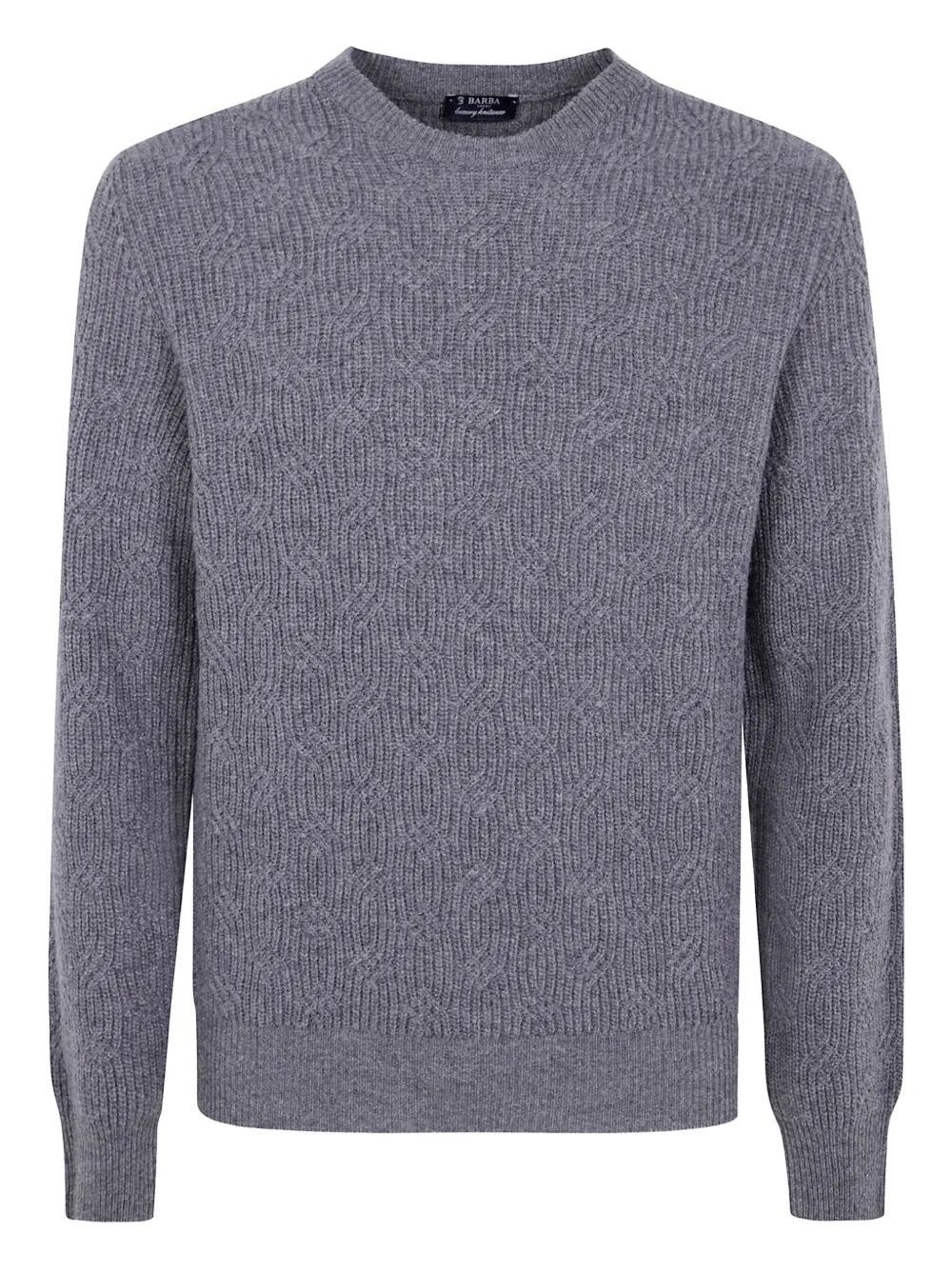 Barba Napoli ROUND NECK EMBROIDERY SWEATER Size US M / EU 48-50 / 2 - 4 Thumbnail