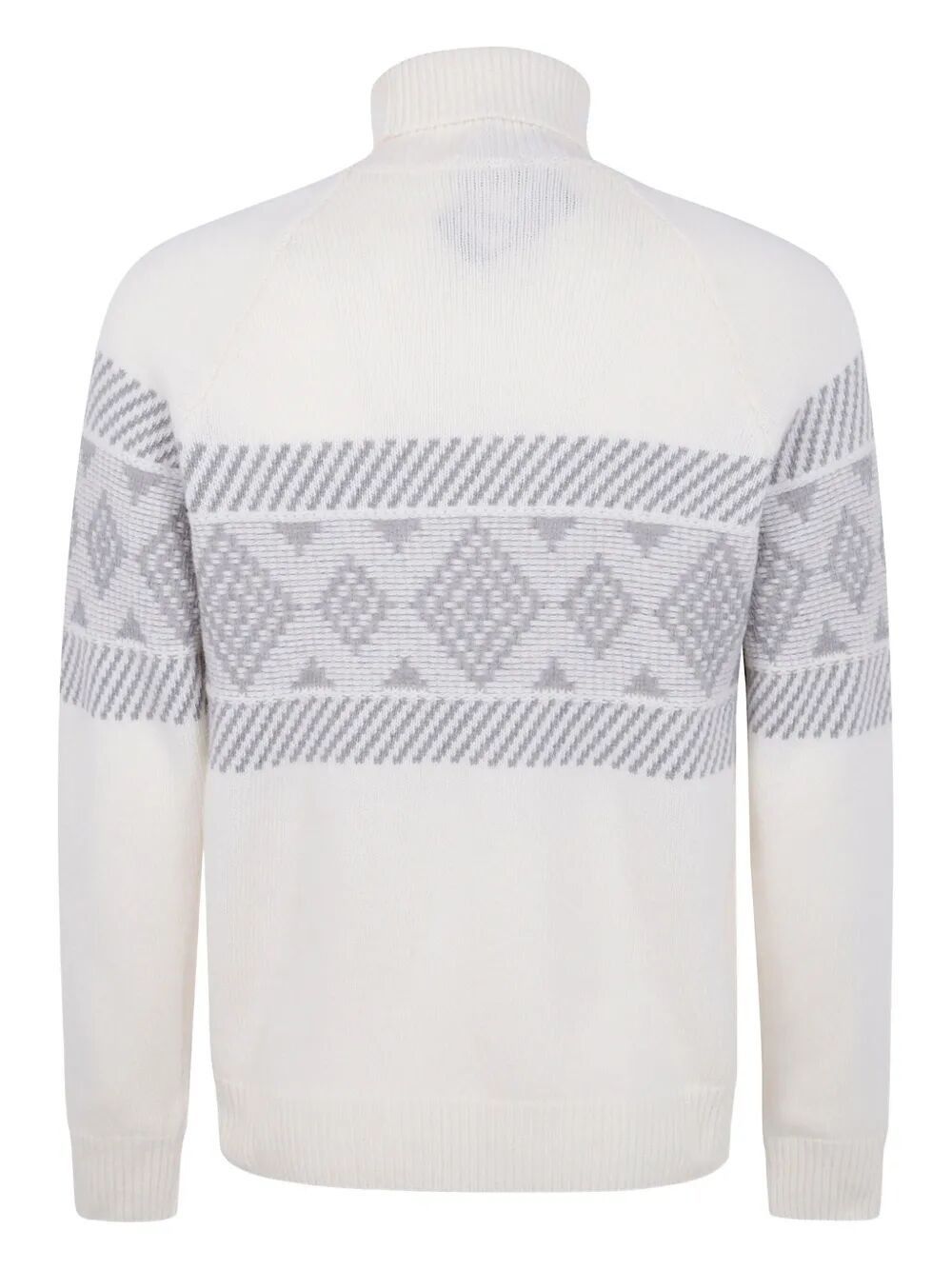 Barba Napoli TURTLE NECK CENTRAL EMBROIDER SWEATER Size US M / EU 48-50 / 2 - 5 Thumbnail