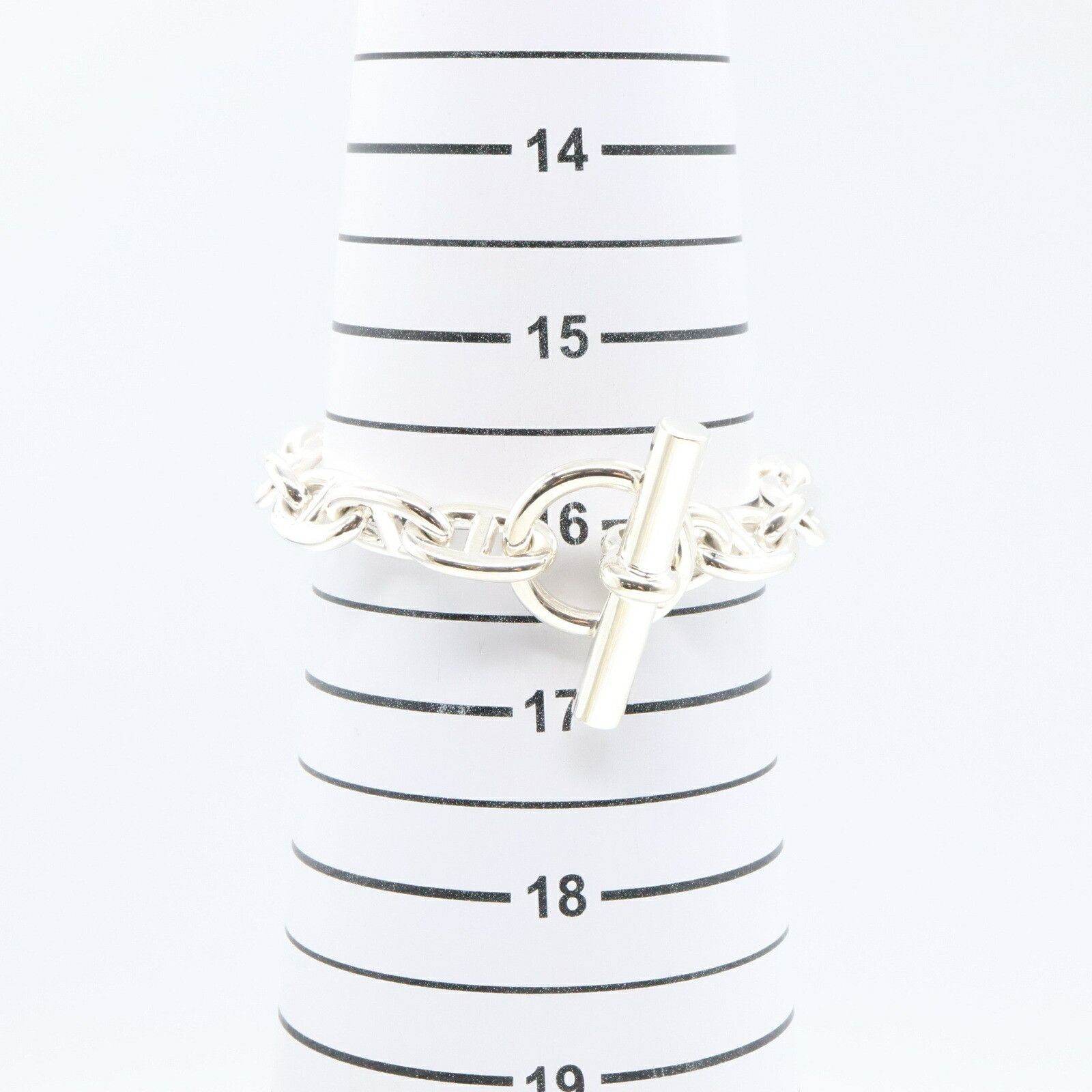 Hermes Hermes Hermes Chaine d'Ancre MM Silver925 Bracelet Metal Bracelet Size ONE SIZE - 6 Thumbnail