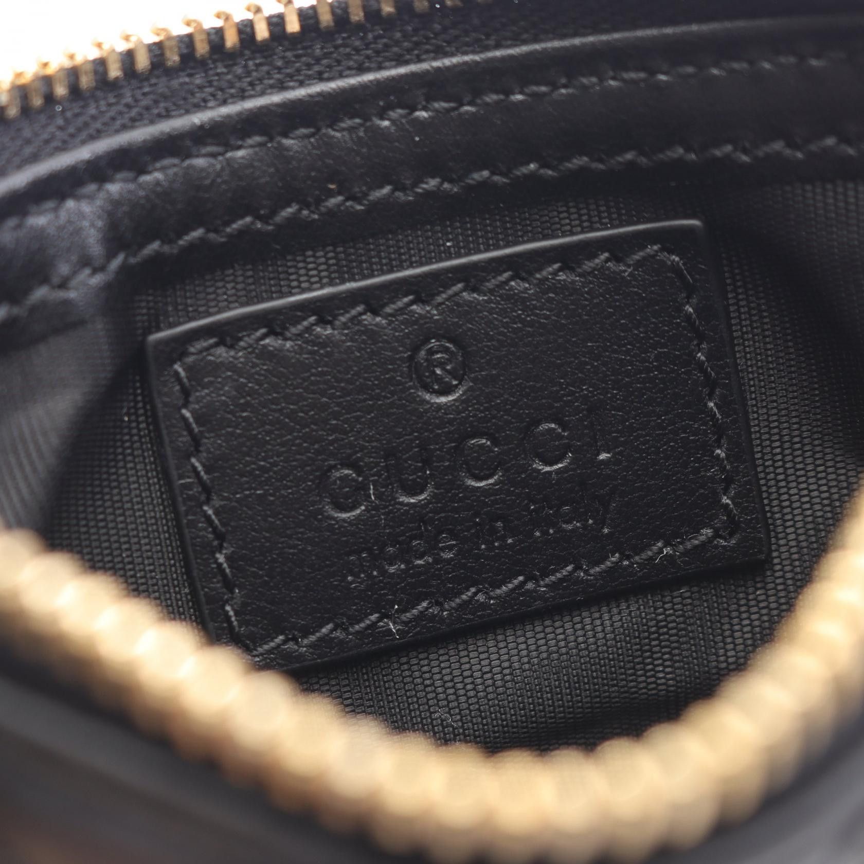 Gucci Gucci Gucci Double G Coin Case Leather Coin Case Leather Coin Case 813353DTDHD1000 Size ONE SIZE - 4 Thumbnail