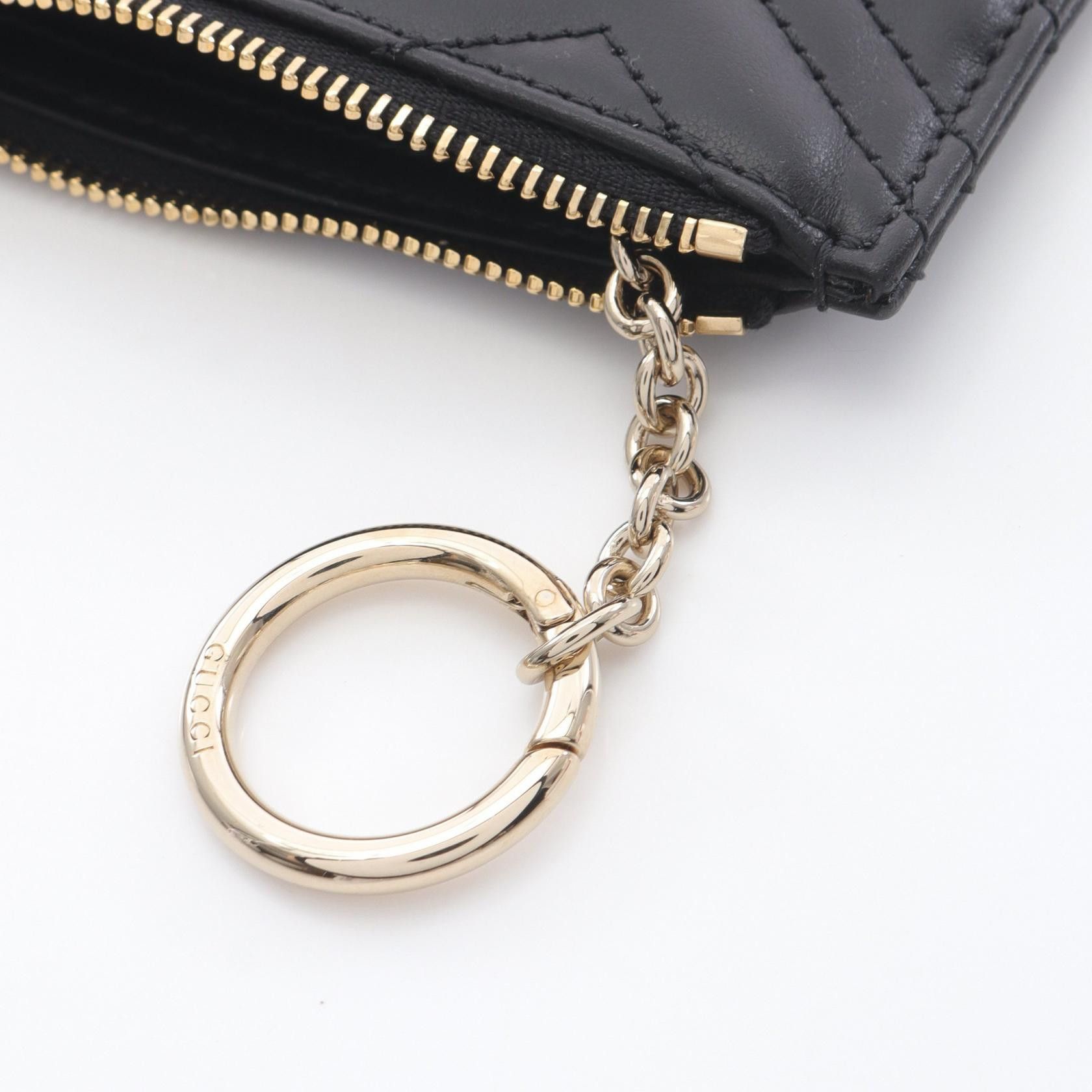 Gucci Gucci Gucci Double G Coin Case Leather Coin Case Leather Coin Case 813353DTDHD1000 Size ONE SIZE - 5 Thumbnail